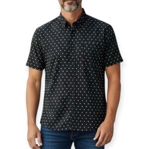Guess Patterned Short-Sleeved Button-Up